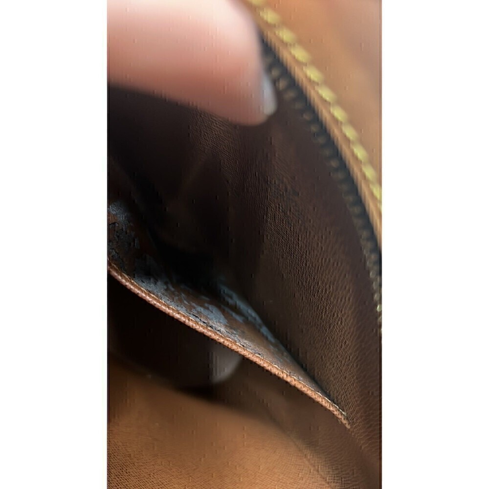 Louis Vuitton Brown Drouot Monogram Canvas Crossbody Bag - Picture 8 of 12